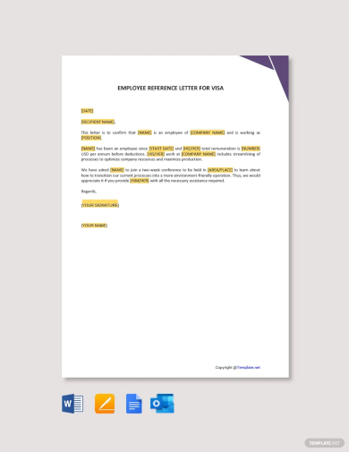 4 Free Letter Of Recommendation For Employee Templates Aihr