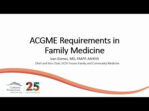 Acgme Changes To Pediatric Residency Requirements Help Guide Youtube