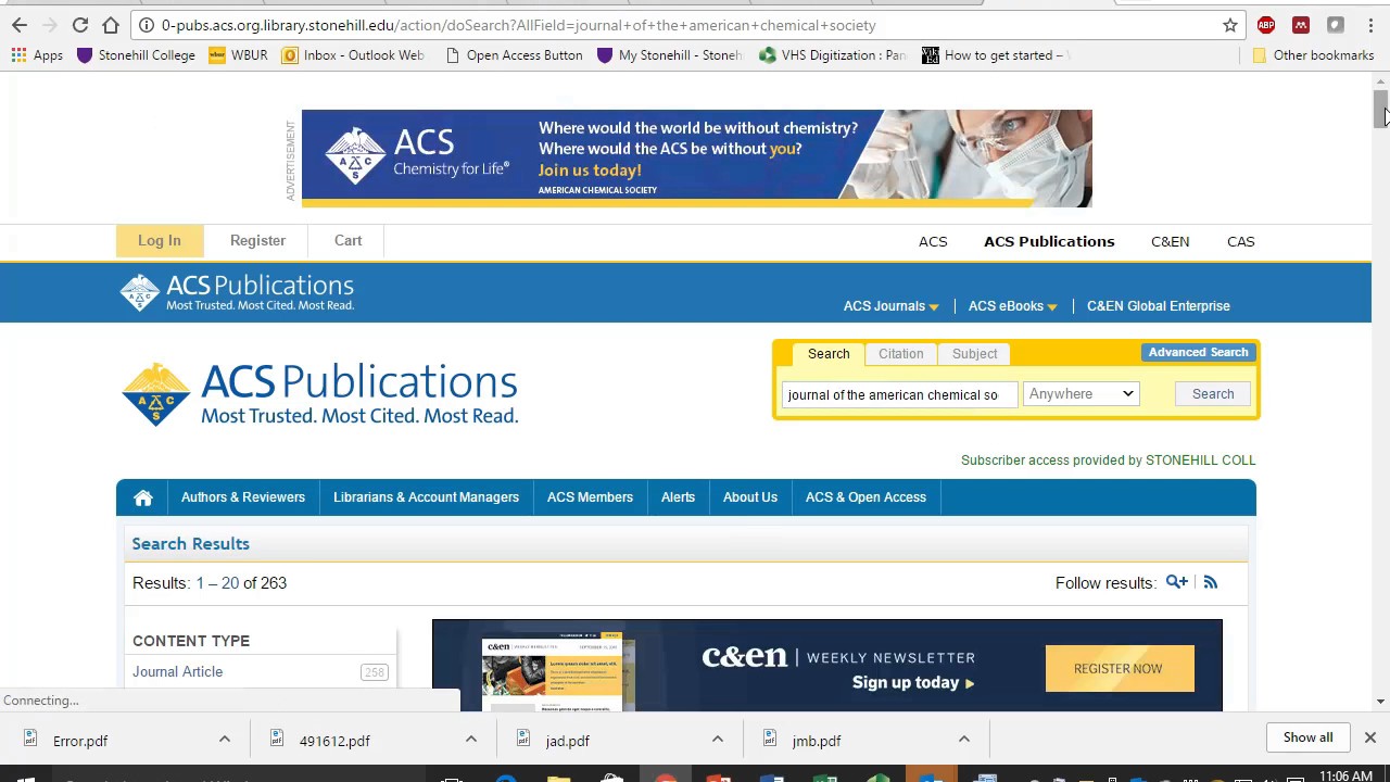 American Chemical Society How To Publish In Acs Journals Youtube