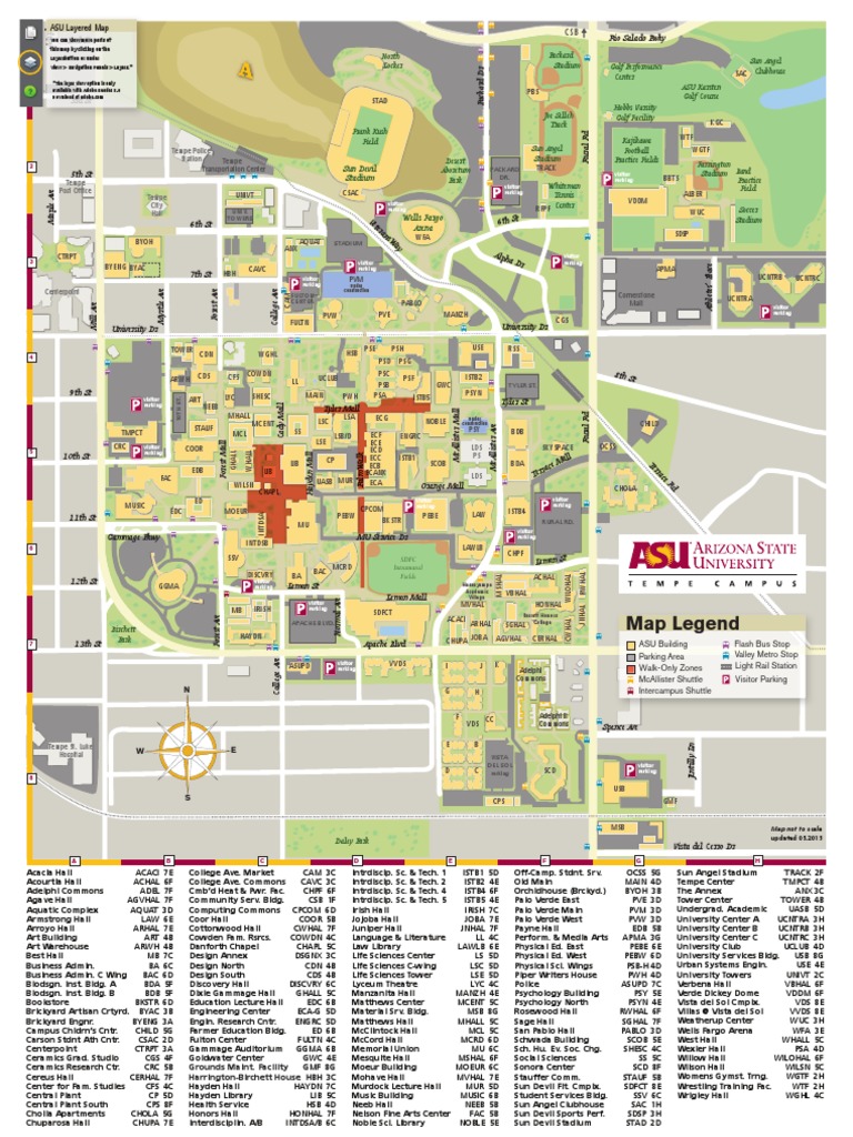 Asu Interactive Map