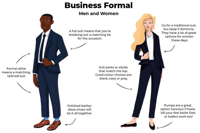 Business Formal Attire: Dress To Impress