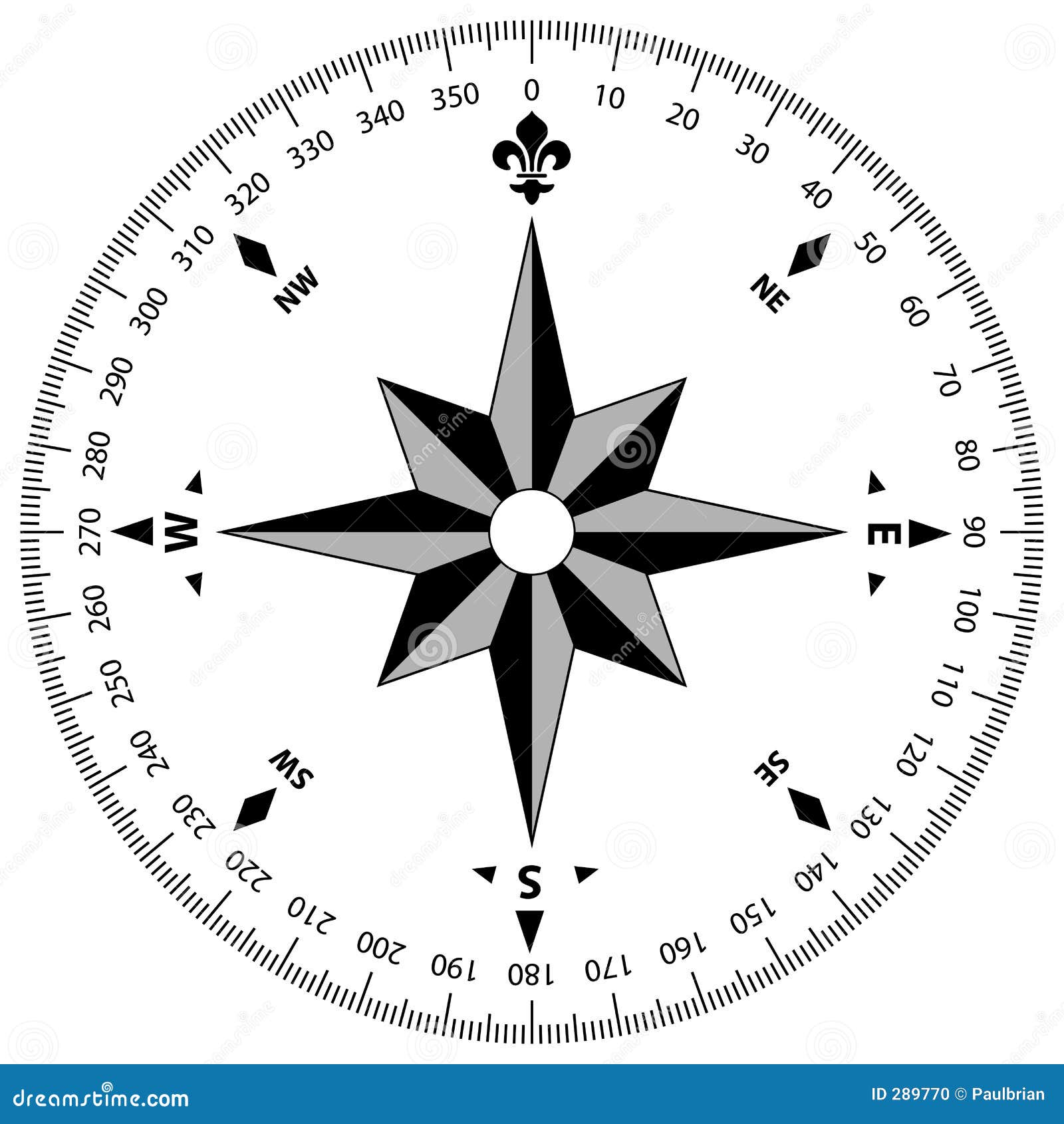 Compass Stock Photo Image 289770