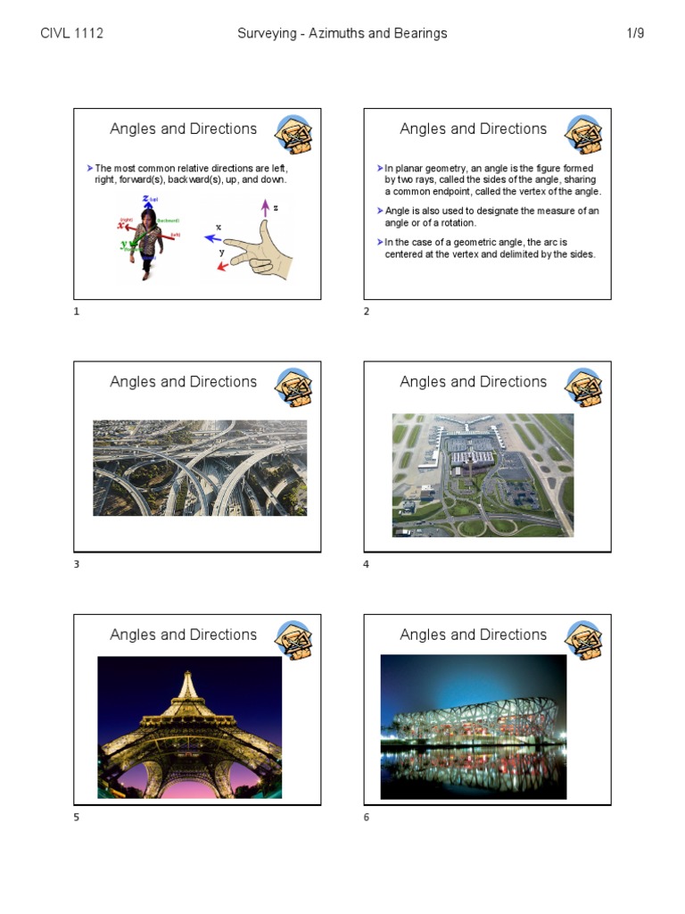 Directions And Angles