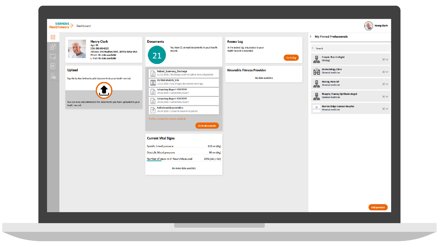 Ehealth Patient Portal Siemens Healthineers