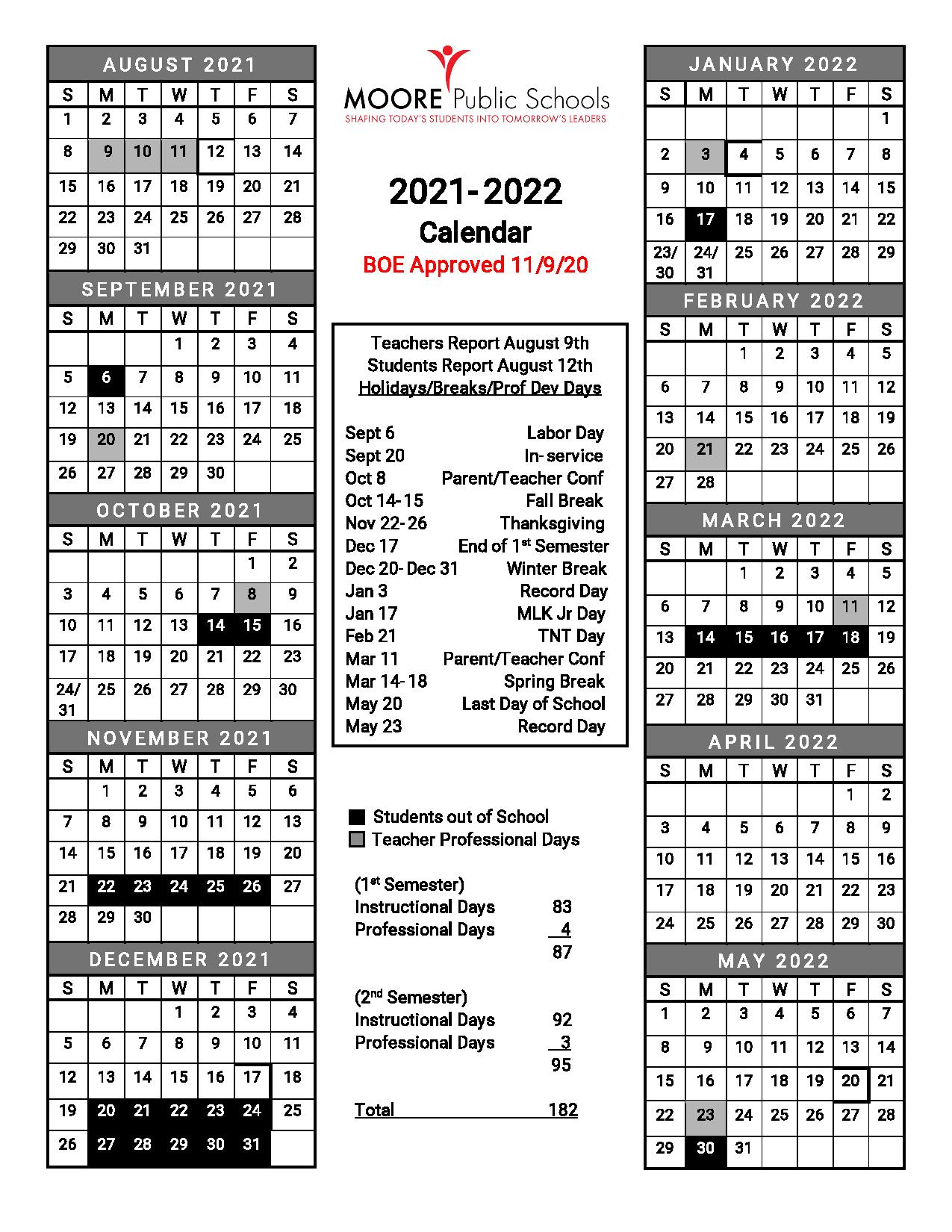 Fall 2024 Calendar