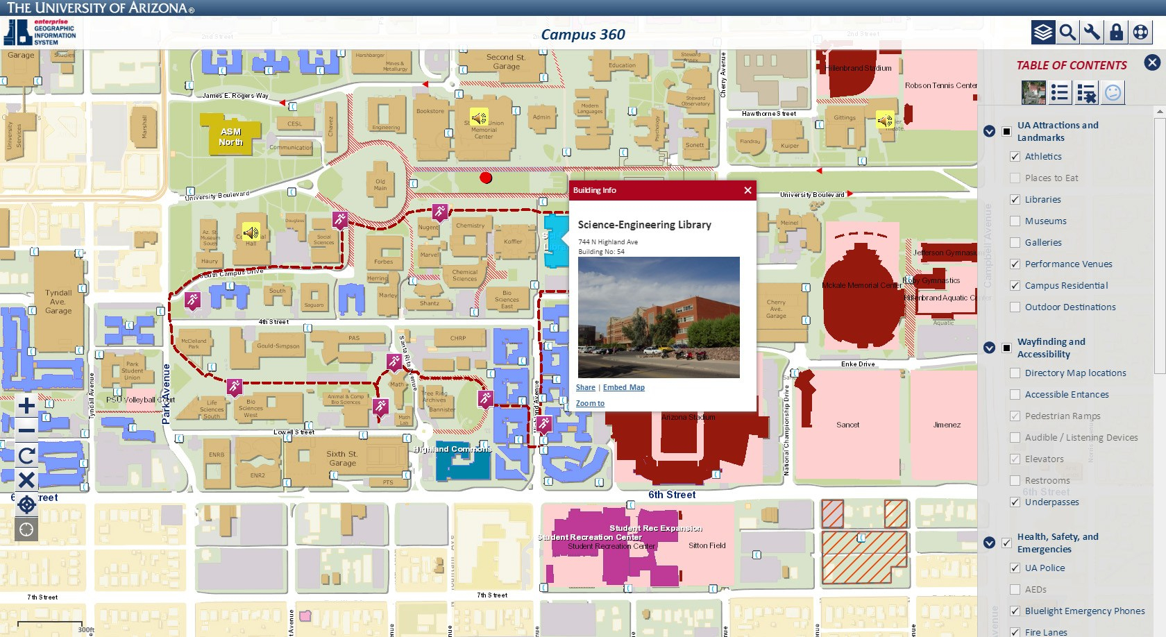 Florida State University Map