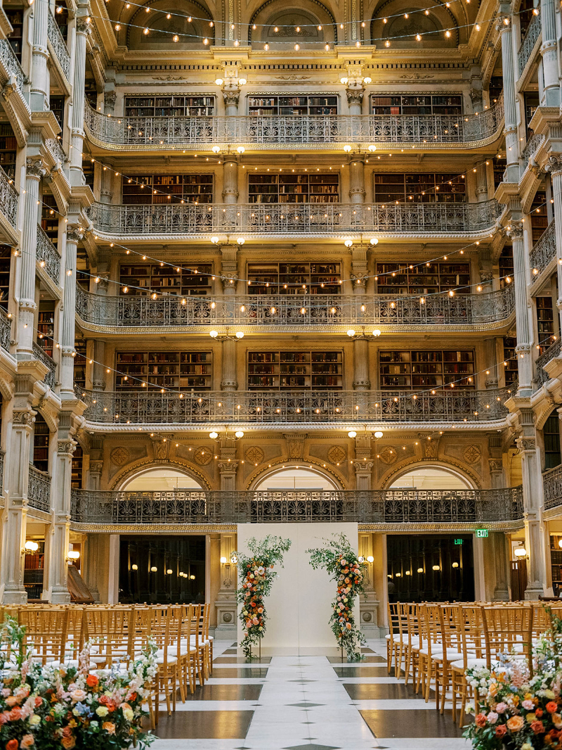 George Peabody Library Wedding