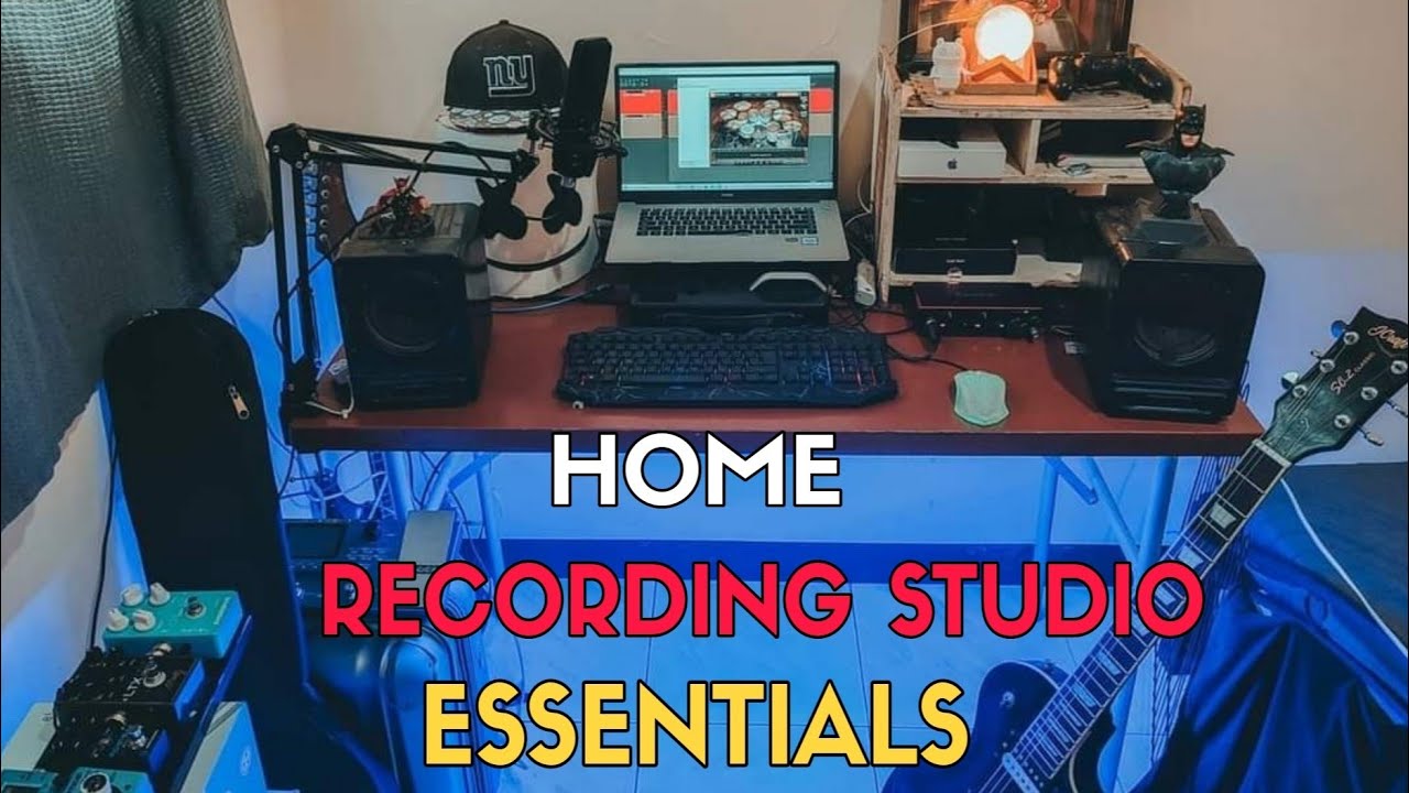 Home Recording Studio Essentials Youtube