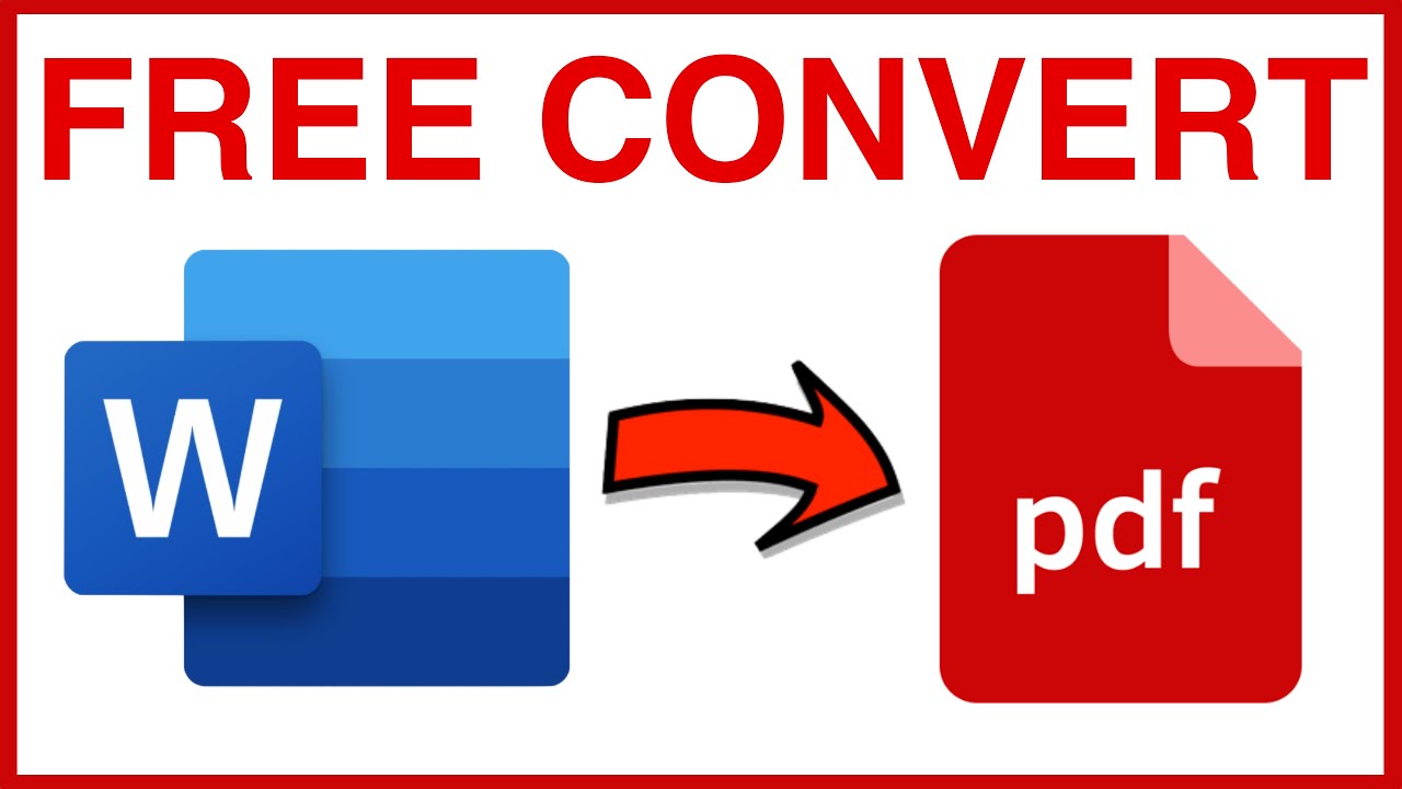 How To Convert Pdf To Word For Free 3 Methods Youtube