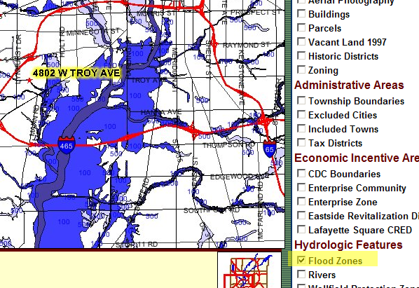 Indianapolis Demographic Map