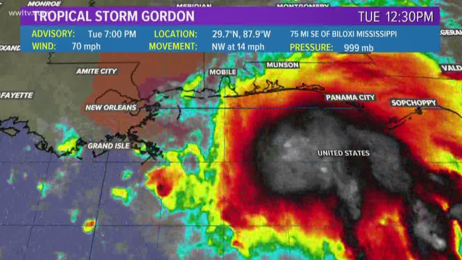 Latest Update From The National Hurricane Center On Post Tropical