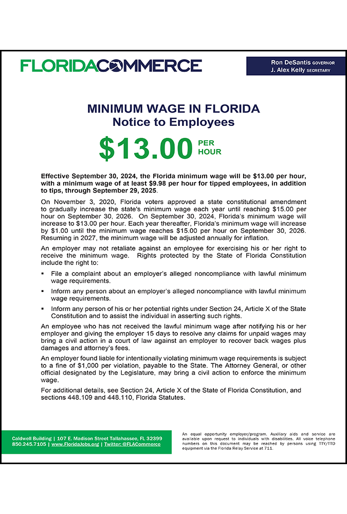 Minimum Wage 2025 Florida Pros And Cons Melva Tricia