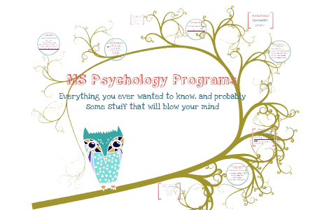 Ms Psychology Programs