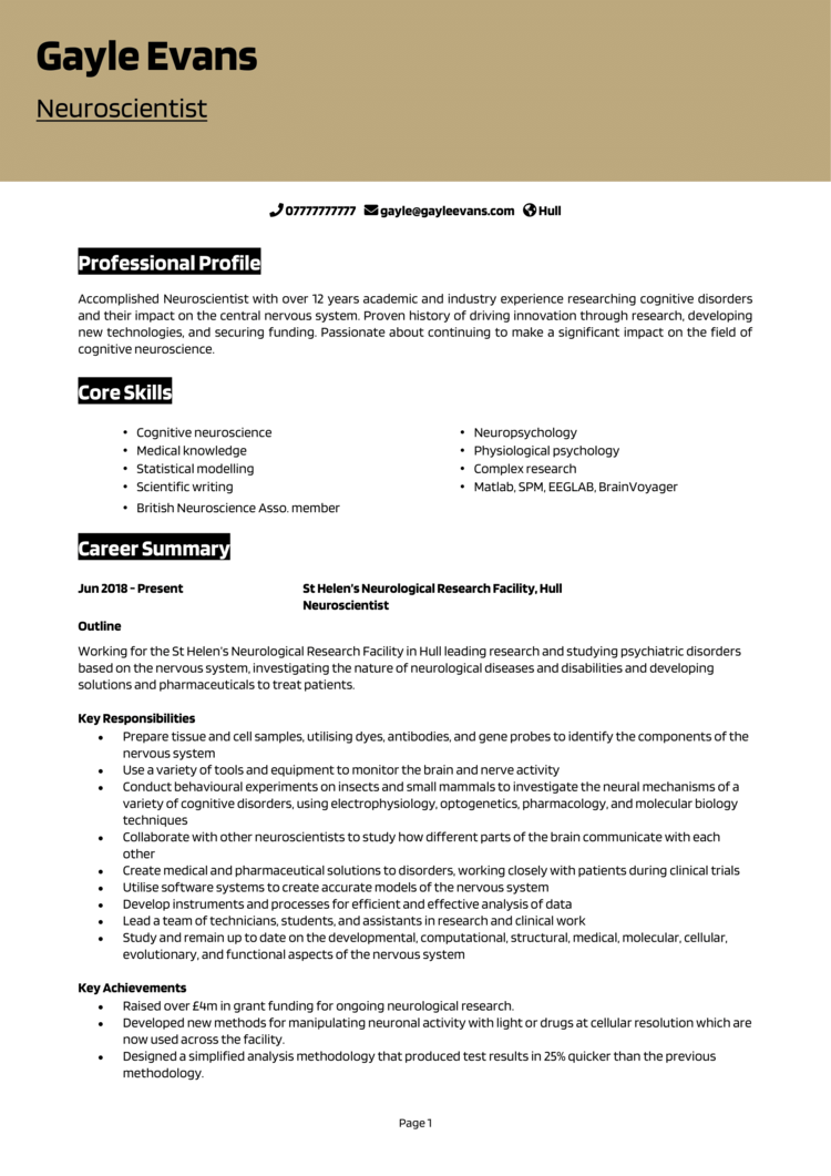 Neuroscience Neuroscience Western University