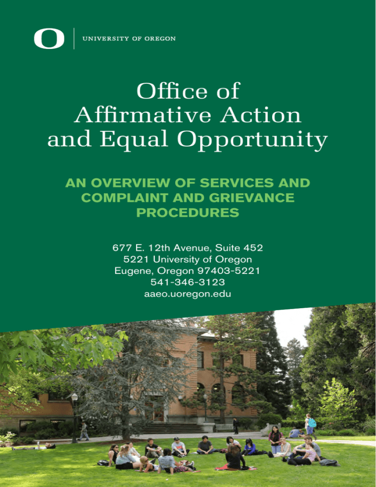 Office Of Equal Opportunity And Affirmative Action Programs Indiana