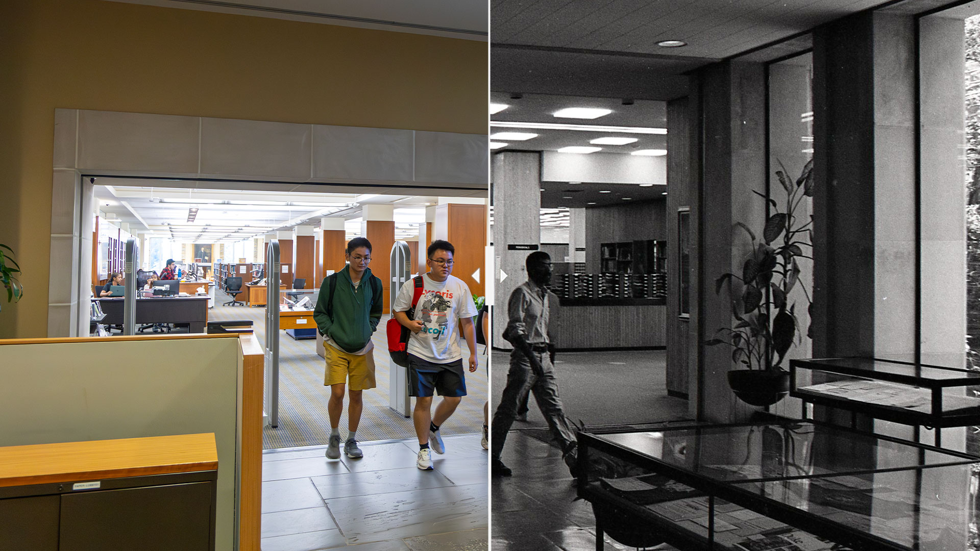 Perkins Library And Rubinstein Library At Duke University Photograph By