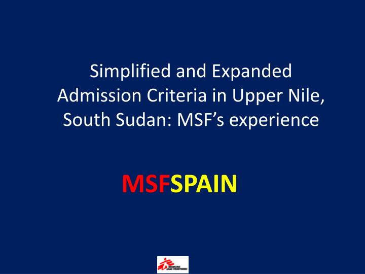 Ppt What Is Msf Powerpoint Presentation Free Download Id 2041086