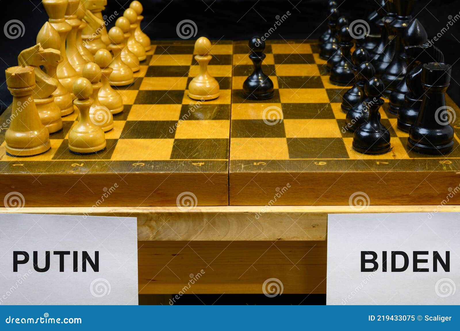 Premium Photo Russia Vs Usa Chess Like Geopolitics Game