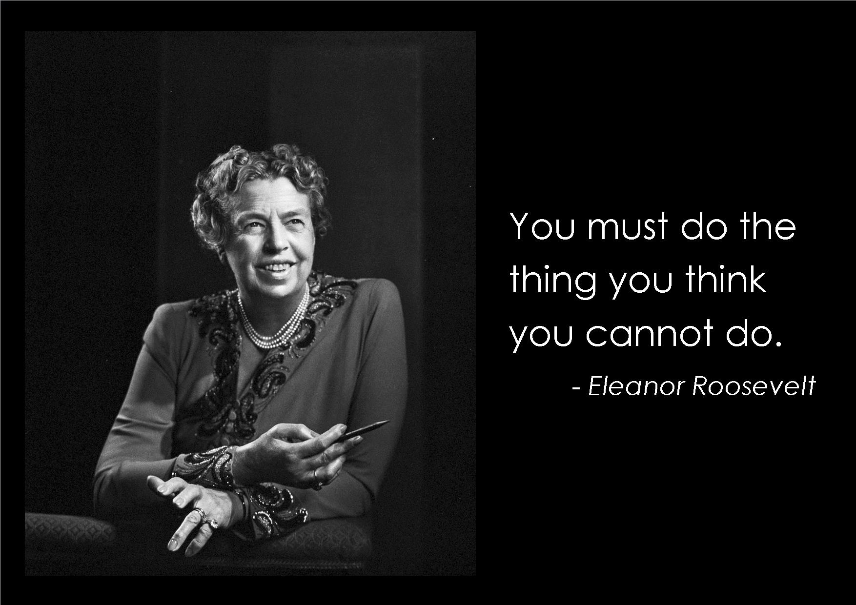 Quotes From Eleanor Roosevelt