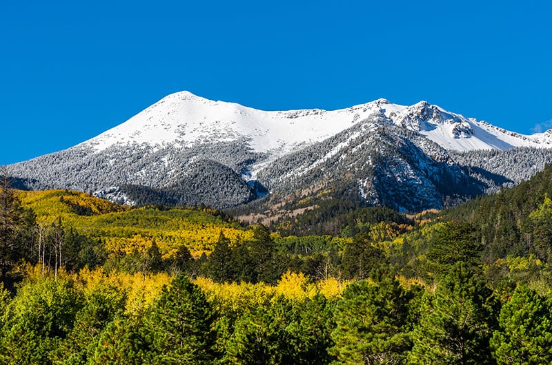 San Francisco Peaks Flagstaff Az