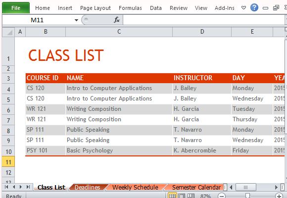 Uiuc Semester Schedule: Plan Ahead