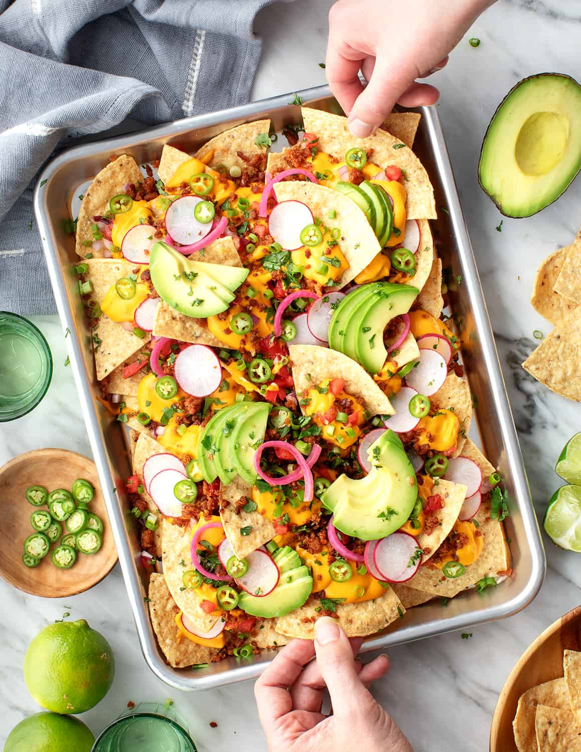 Ultimate Loaded Nachos Recipe Love And Lemons