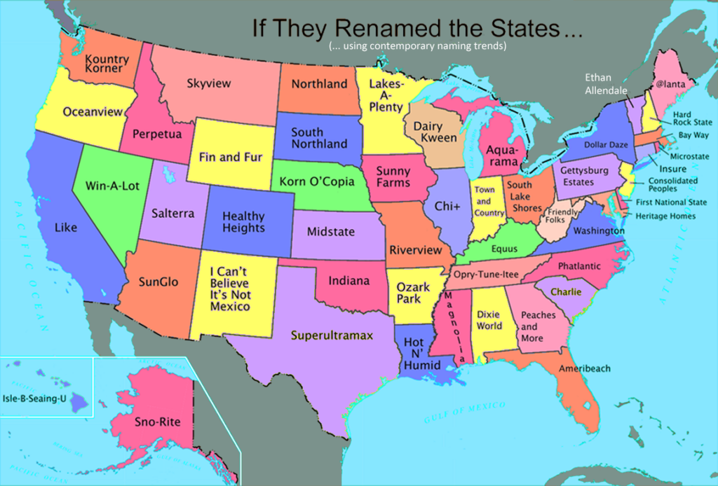 Usa Map With Names: Quick State Location Guide