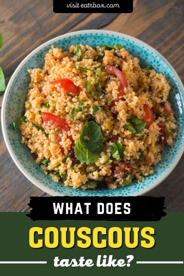 What Does Couscous Taste Like