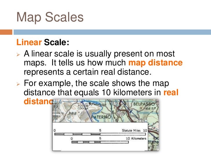 What Is A Map Scale Definition Types Examples Video Lesson Images