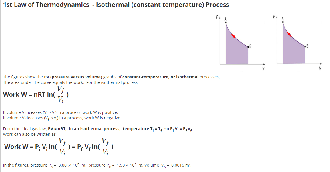 What Is The Reversible Of Constant Temperature Process Thermodynamics