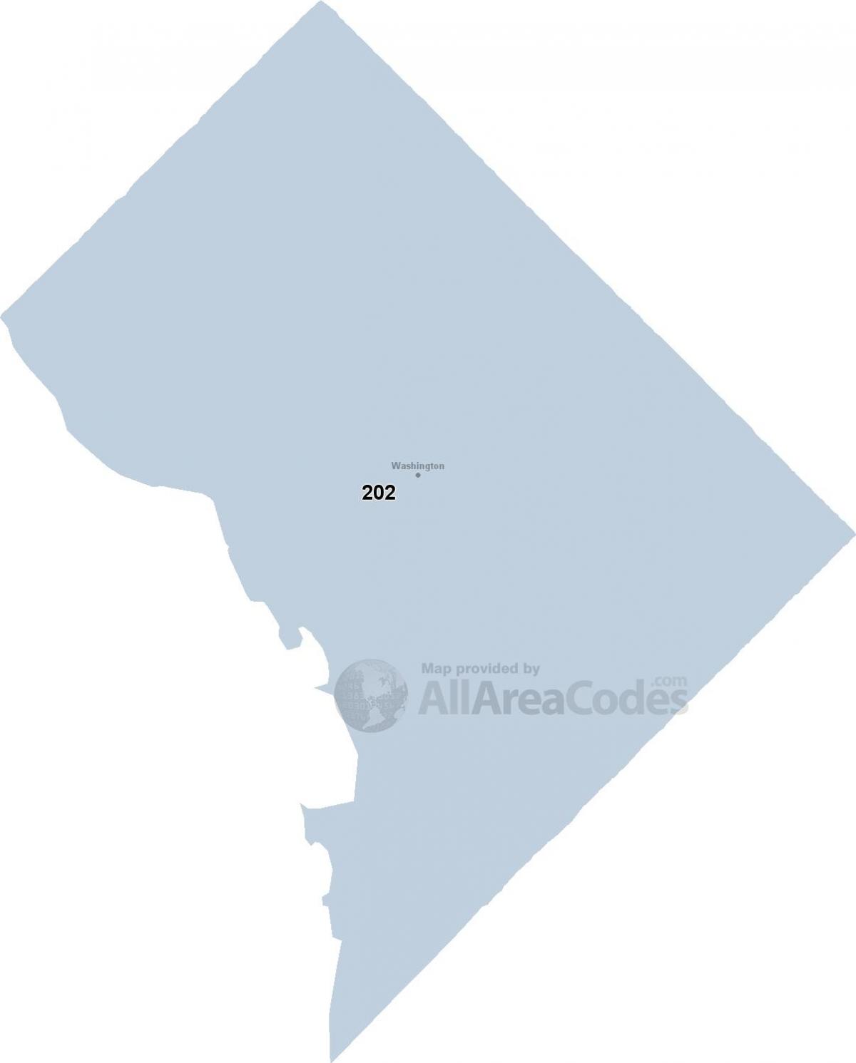 Zip Code Dc Washington Map